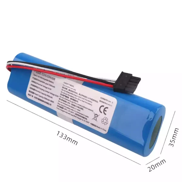 Bateria para Aspirador robot XiaoMi MIJIA STYTJ02YM,Haier JX37,Proscenic LDS M7 (3400mAh) - Image 3