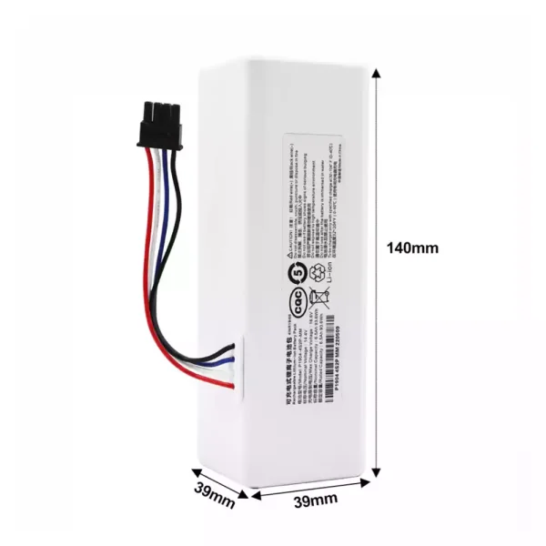 Bateria para Aspirador robot XiaoMi MIJIA 1C,STYTJ01ZHM (2600mAh) - Image 2