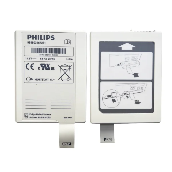 Bateria compatível para Philips 989803167281 861290,Philips Heart Start XL+ - Image 3