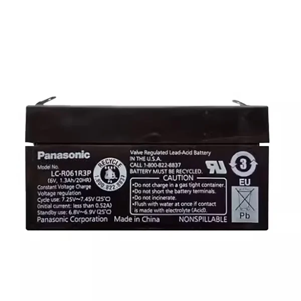 Bateria compatível para Panasonic LC-R061R3P