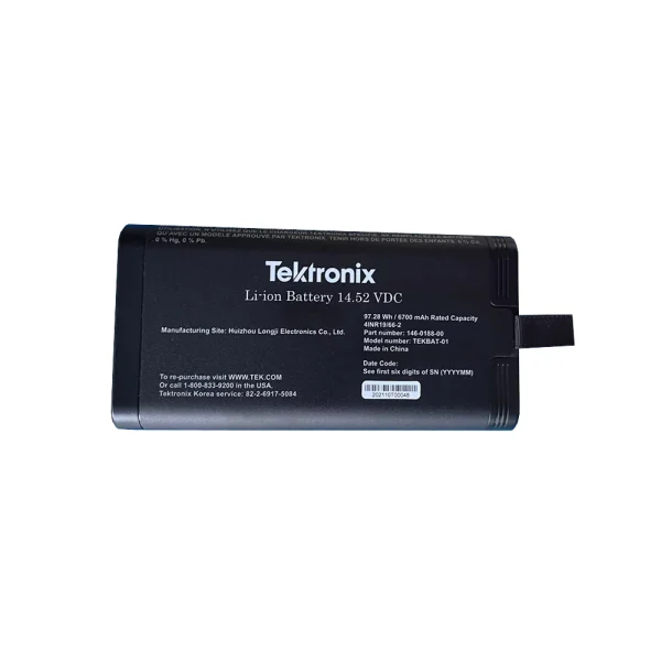 Bateria compatível para Tektronix Tekbat-01 WFM200BA 146-0188-00