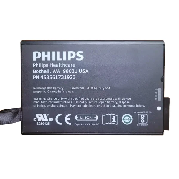 Bateria compatível para PHILIPS Respironics Simply Go REF 1082662 453561731923