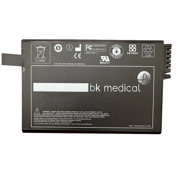 Bateria compatível para BK medical UA1225 - Image 2