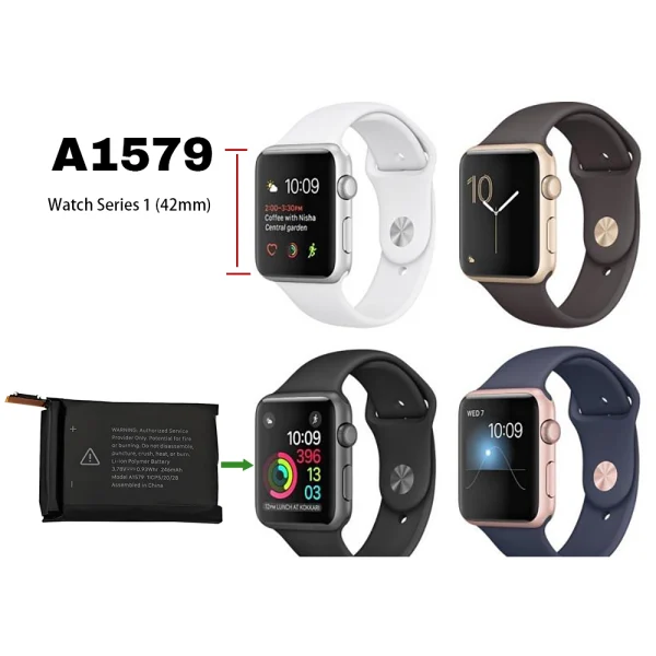 Bateria nova A1579 para Apple Watch Series 1 (42mm) A1803 - Image 4