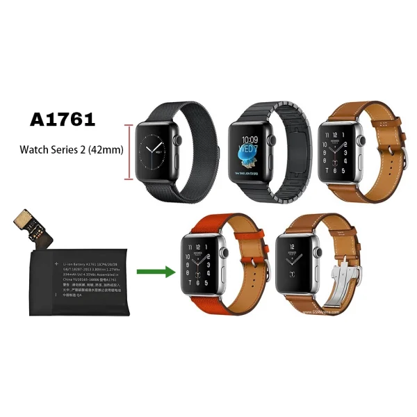 Bateria nova A1761 para Apple Watch Series 2 (42mm) - Image 4