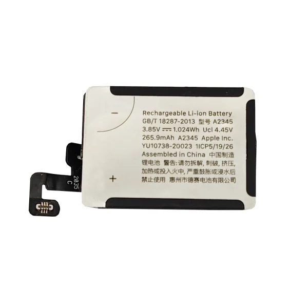 Bateria nova A2345 para Apple Watch Series 6 (40mm)