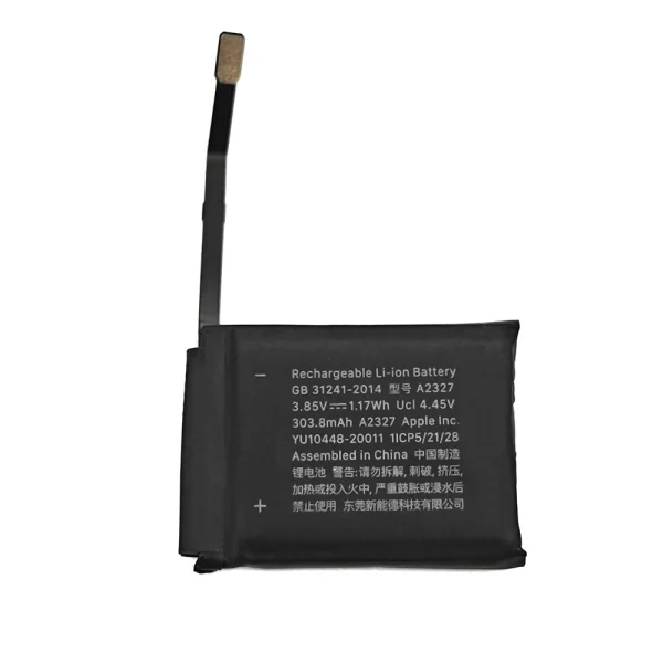 Bateria nova A2327 para Apple Watch Series 6 (44mm)