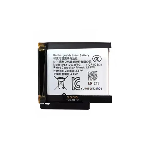 Bateria nova para PL412631FPC