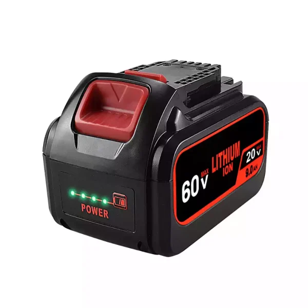 60V 9.0Ah Bateria nova para DEWALT DCB606 DCB609 DCB612