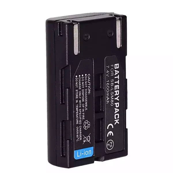 Bateria para câmara Samsung VP-DC161 VP-DC161i VP-DC161W VP-DC161WB VP-DC161WBi VP-DC161Wi VP-DC163, DC163i VP-DC165W VP-DC165WB VP-DC165WBi VP-DC165Wi - Image 3