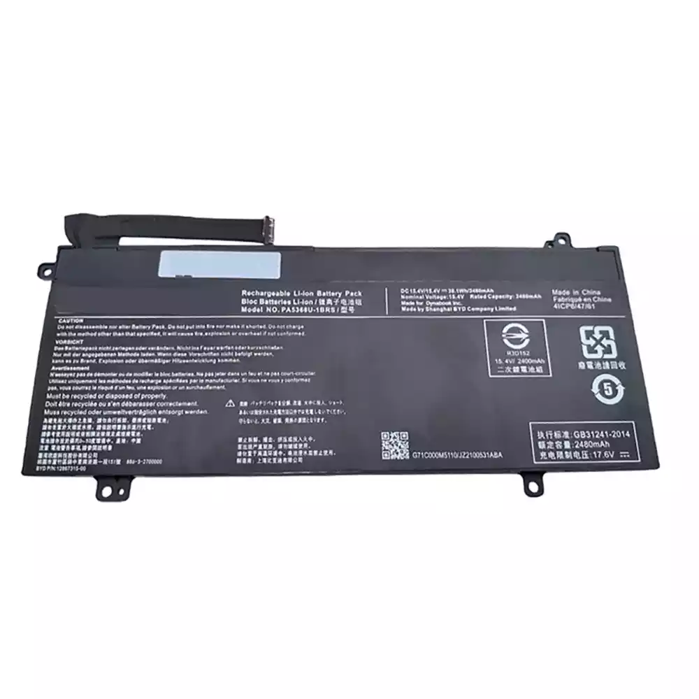 Bateria para portátil TOSHIBA PA5368-1BRS