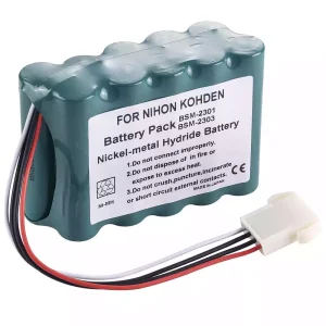 Bateria para Nihon Kohden I 2301A,Nihon Kohden I 2304A,Unipower B11419,Alphasource AS36011,Interstate Batteries AMED2131