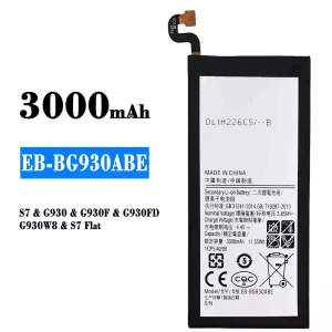 Bateria EB-BG930ABE para Samsung S7/S7 Flat