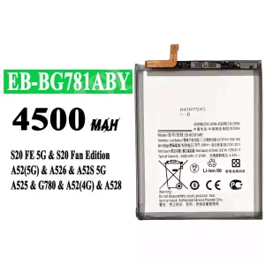 Bateria EB-BG781ABY para Samsung S20 FE 5G/S20 Fan Edition