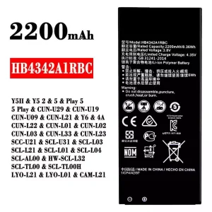 Bateria HB4342A1RBC para HUAWEI Y5 2 / Play 5