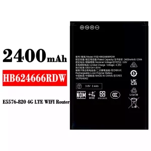 Bateria HB624666RDW para HUAWEI E5576-820 4G LTE WIFI Router