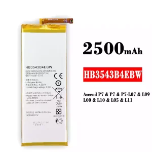 Bateria HB3543B4EBW para HUAWEI P7