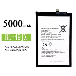 Bateria BL-49JX para Infinix Note 10 Pro / Note 11 Pro / Zero 5G