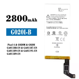 Bateria G020I-B para Google Pixel 4