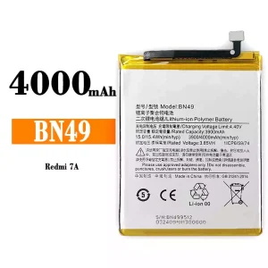 Bateria BN49 para Xiaomi Redmi 7A