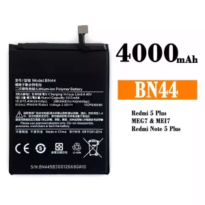 Bateria BN44 para Xiaomi Redmi 5 Plus / Redmi Note 5 Plus
