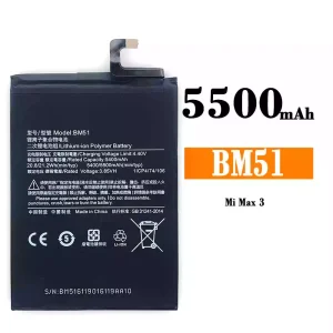 Bateria BM51 para Xiaomi Mi Max 3