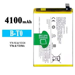 Bateria B-T0 para VIVO Y76 5G/Y76S