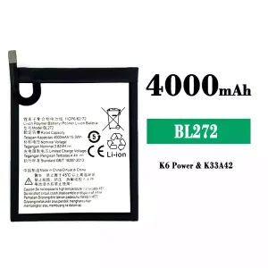 Bateria BL272 para Lenovo K6 Power