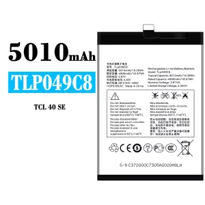 Bateria TLP049C8 para Alcatel TCL 40 SE