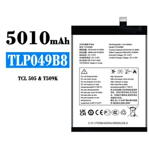 Bateria TLP049B8 para Alcatel TCL 505/T509K