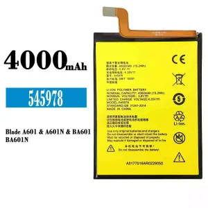 Bateria 545978 para ZTE Blade A601/A601N/BA601/BA601N