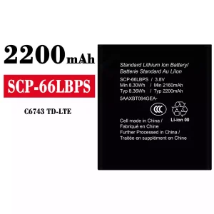 Bateria SCP-66LBPS para Kyocera C6743 TD-LTE