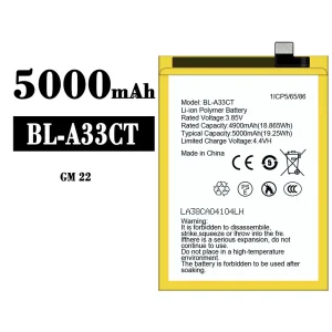 Bateria BL-A33CT para General Mobile GM 22