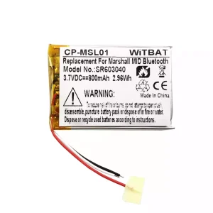 Bateria nova para auscultadores Marshall Monitor,Monitor II,Soundcore Ace A1, Adidas  RPT-01,Urbanears Pampas,Urbanears Plattan 2 BT,Major III Voice