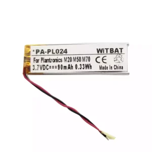 Bateria nova para auscultadores Explorer 500,Explorer 80