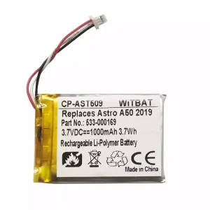 Bateria nova para auscultadores Astro A50 2019 2020 2021,623441