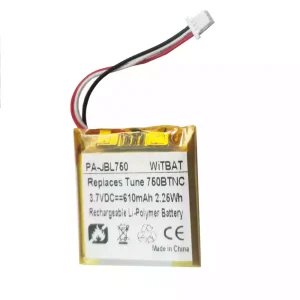 Bateria nova para auscultadores JBL Tune 760NC,770NC,750BTNC,700BT,710BT