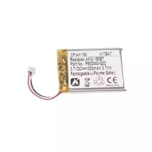 Bateria nova para auscultadores AKG Y50BT,C50BT,P083040-Q02,USN-603048PCN-AK