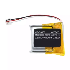 Bateria nova para auscultadores Jabra Engage 65 convertible,Jabra Engage 75 convertible,AHB701718HPJT