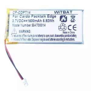 Bateria nova para auscultadores Cardo Packtalk Edge,BAT00014
