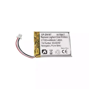 Bateria nova para auscultadores Logitech 533-000167