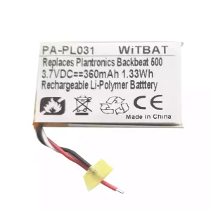 Bateria nova para auscultadores Plantronics BackBeat 500,Plantronics VOYAGER 5200,LSSP552631SA