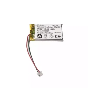 Bateria nova para auscultadores Sennheiser SDW 30,SDW 30 HS,SDW 60,SDW 60 HS