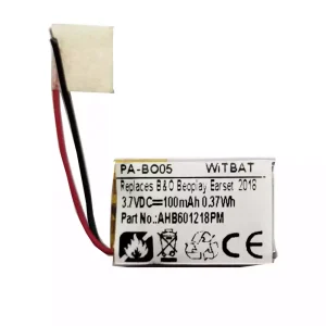 Bateria nova para auscultadores B&O Beoplay Earset 2018,Jabra Talk 15 SE,AHB601218PM