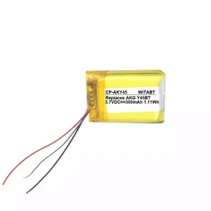Bateria nova para auscultadores AKG Y45BT,AEC582030