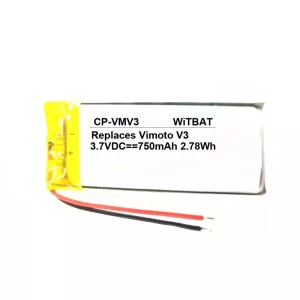 Bateria nova para auscultadores Vimoto V3,V6