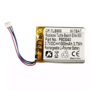 Bateria nova para auscultadores Turtle Beach Stealth 700,Turtle Beach Elite 700,Elite 800, Elite800X