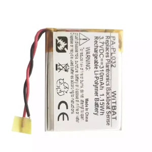 Bateria nova para auscultadores Plantronics BackBeat Sense,AHB403029PS