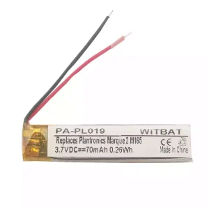 Bateria nova para auscultadores Plantronics Marque 2 M165,M180 LSSP321036AB