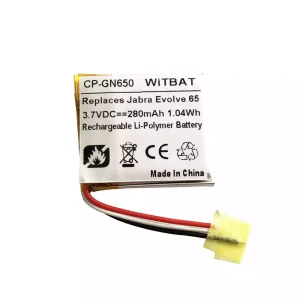 Bateria nova para auscultadores Jabra AHB472625PLT,AHB682828PS